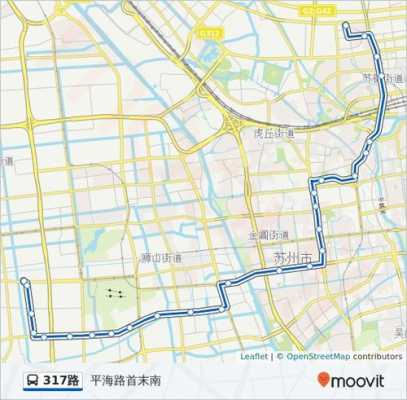 苏州市317公交路线（苏州317公交车线路）-图1