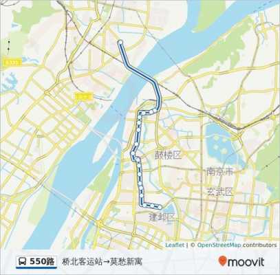 南京浦口555路公交路线（南京浦口555路公交路线图）-图3