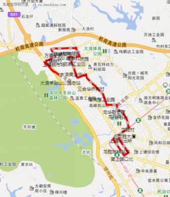 深圳龙华548公交路线（龙华449路公交车路线）-图2