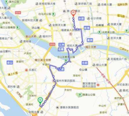 福州321公交路线图（福州321路公交车路线查询）-图3