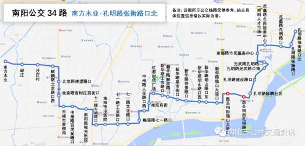 南阳三路公交路线（南阳市三路公交车线路）-图1