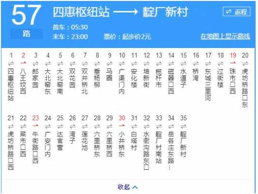 442公交路线时间表（442公交线路图）-图1