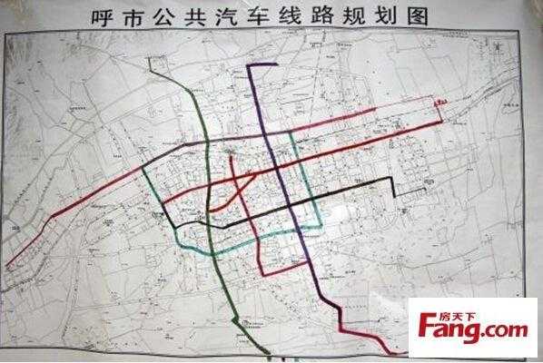 呼和浩特环城公交路线（呼市环城二号线线路图）-图2