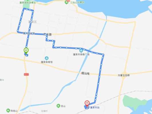 蓬莱八路公交路线（蓬莱八路公交车）-图1