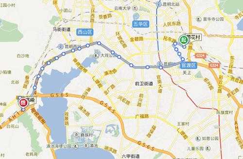 昆明小西门公交路线（去昆明小西门坐几路公交车）-图1