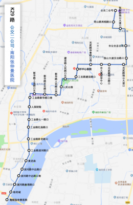 南阳到南站公交路线（南阳市几路车到南阳高铁站）-图3