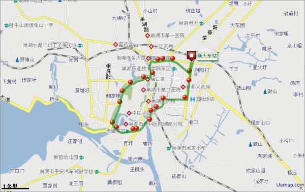 巢湖体育馆公交路线（巢湖体育馆公交路线图）-图2