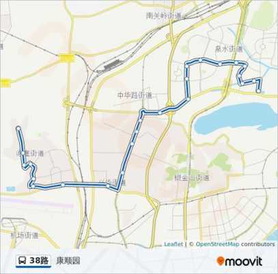 大连38路公交路线图（大连38路公交车始末车时间）-图1