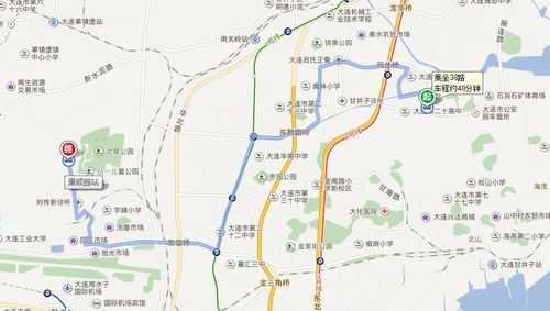 大连38路公交路线图（大连38路公交车始末车时间）-图3