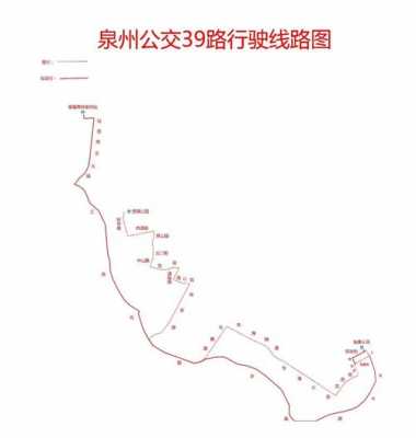 泉州39路公交路线（泉州39路公交路线图）-图1