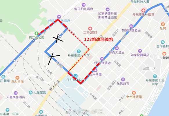 丹东106路公交路线（丹东106站几点到几点）-图2