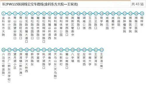 株洲市王家坪公交路线（长沙王家湾公交车）-图2