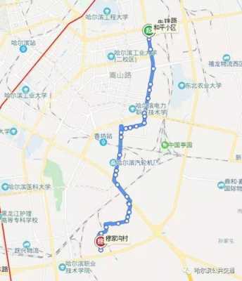 哈尔滨365路公交路线（哈尔滨365路公交路线图）-图2