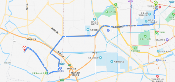 天津南站公交路线（天津南站公交路线查询）-图1