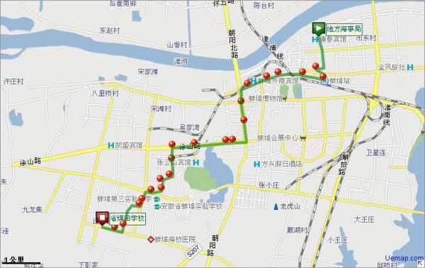 微3路公交路线蚌埠（蚌埠市微3线末班车几点）-图1