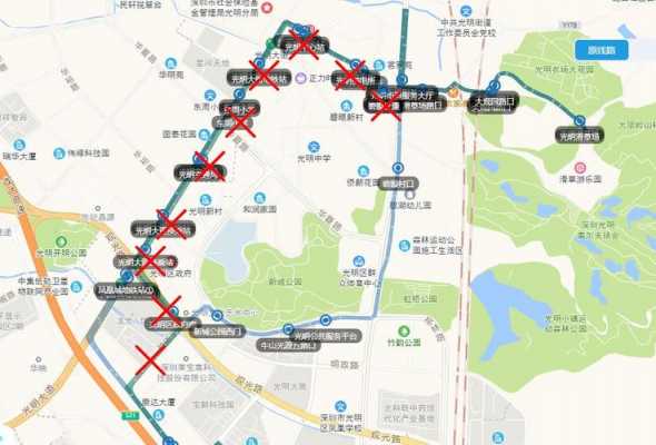 龙华光明公交路线（深圳光明区公交车运营时间）-图1