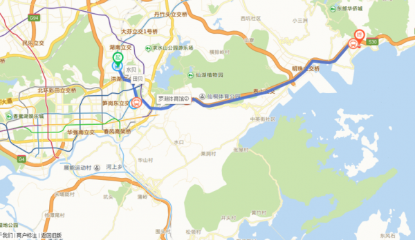 大梅沙快线公交路线（大梅沙坐几路车）-图1