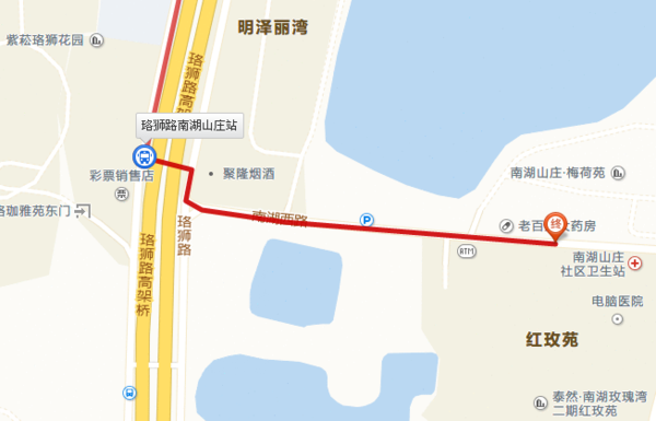 武昌南湖山庄公交路线（湖北省武汉市洪山区南湖山庄）-图2