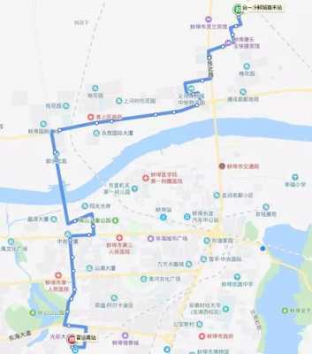 蚌埠微2线公交路线（蚌埠市微1路公交路线）-图1