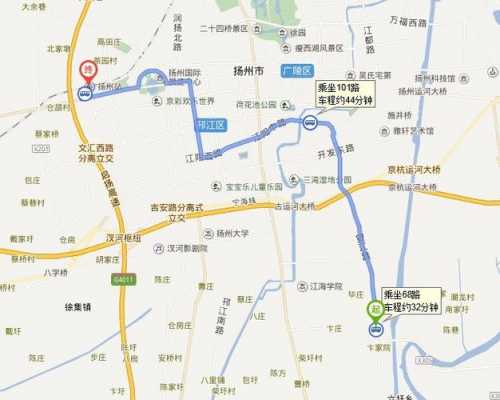 扬州39公交路线（扬州30路公交车）-图1