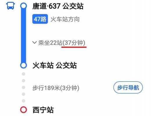 西宁47路公交路线（西宁市47路路线图）-图1