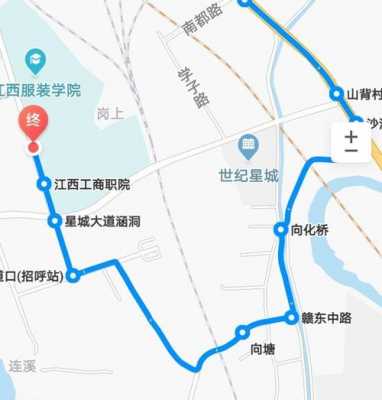 南昌17路微公交路线（南昌17路公交线路图）-图3