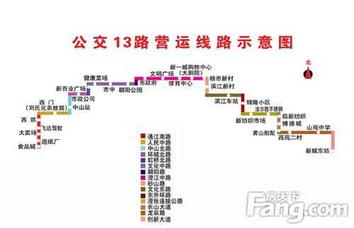 江阴公交1路公交路线地图（江阴1路公交车）-图3