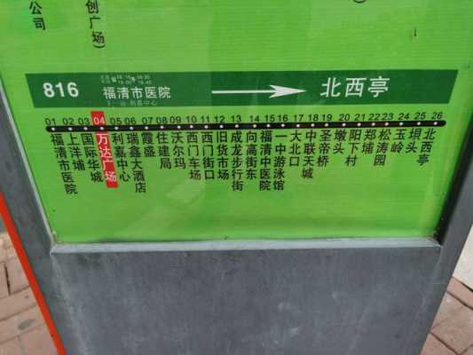 福清市901公交路线（福清901公交车咨询电话）-图1