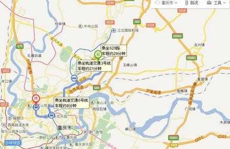 重庆花卉园自驾公交路线（到重庆花卉园坐轻轨几号线）-图2