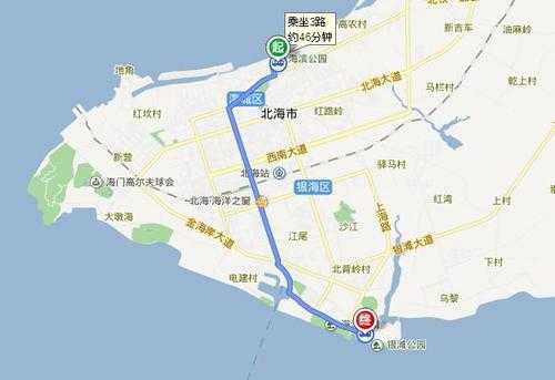 北海北门公交路线（北海公交站点查询）-图2