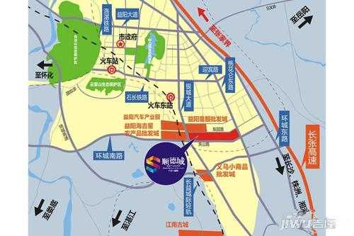 益阳顺德城公交路线（益阳顺德城二期规划）-图1