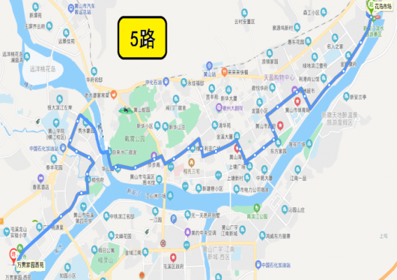 黄山市屯溪公交路线（黄山市屯溪区公交线路）-图1