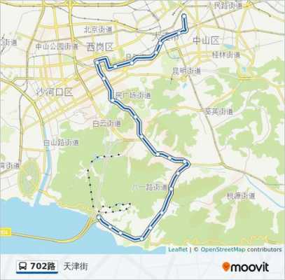 大连702路车的公交路线（大连702路车的公交路线图）-图2