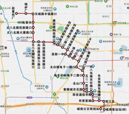 西安203公交路线查询（西安203公交车线路图）-图3