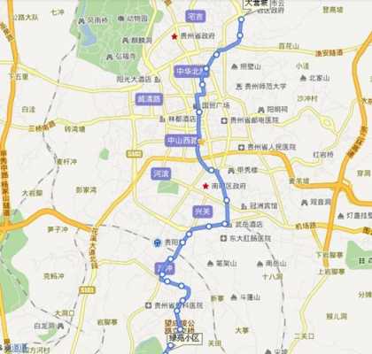 贵阳市2路公交路线（贵阳公交2路路线路图）-图1