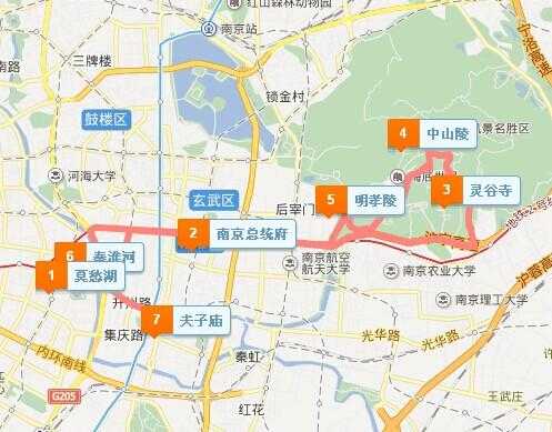 南京景点公交路线图（南京景点公交路线图最新）-图3