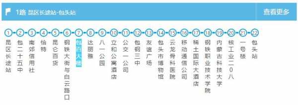 包头7路公交路线（包头7路车公交路线时间表）-图3