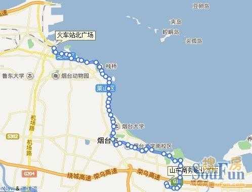 烟台k2公交路线（烟台k2公交车路线）-图3