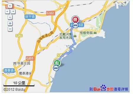 北戴河804公交路线（北戴河802公交车）-图1