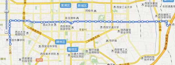 西安科技路公交路线（西安科技路公交车）-图1