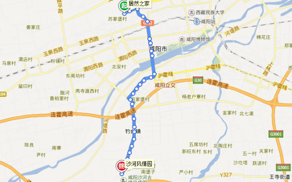 咸阳实验中学东门公交路线（咸阳实验中学坐几路车）-图2