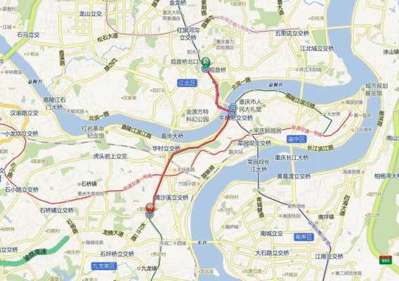 重庆读书梁870公交路线（读书梁到观音桥公交）-图3