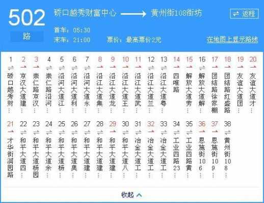 做502公交路线（502公交线路时刻表）-图2