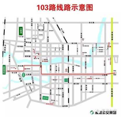 伊川公交路线图103（伊川公交路线图103路车）-图3