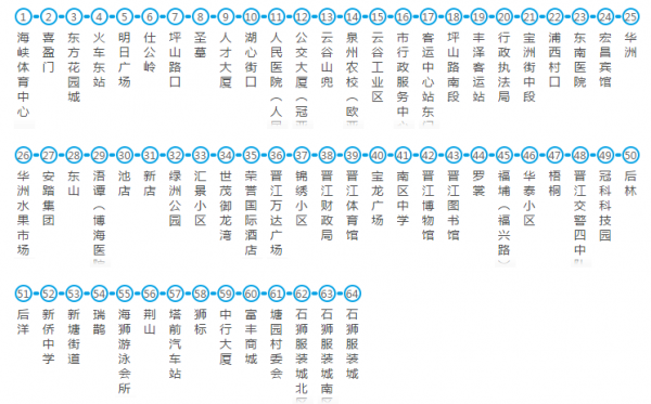 福建晋江902公交路线（晋江k902路公交车时间）-图2