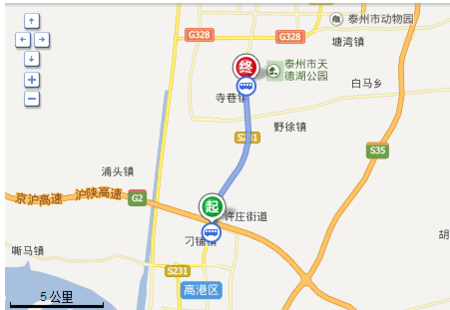 泰州汽车城公交路线（泰州汽车城坐几路车）-图1