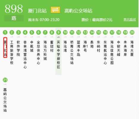 厦门692路公交路线（厦门公交692发车时间表）-图3