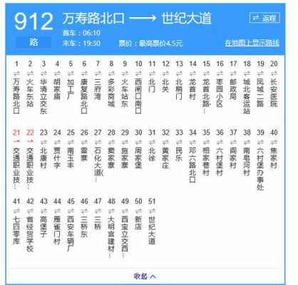 西安公交路线912（西安公交路线换乘查询线路图）-图3