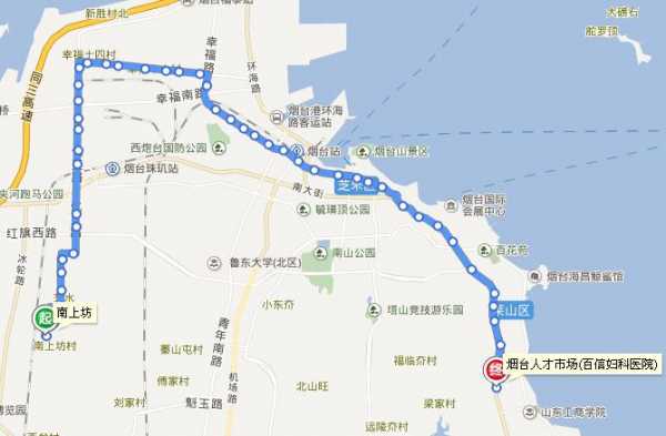 烟台芝罘区44路公交路线（烟台芝罘区41路）-图3