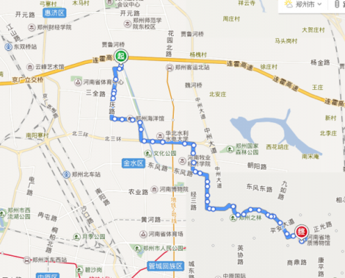 b51路线郑州公交路线（b51郑州市公交车路线）-图1